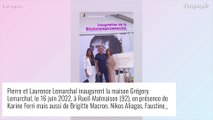 Brigitte Macron très complice avec Karine Ferri, devant Faustine Bollaert et Nikos Aliagas à Rueil-Malmaison