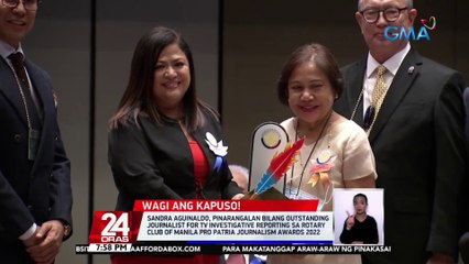 Ilang programa at personalidad ng Kapuso network, pinarangalan sa ika-9 na Paragala: The Central Luzon Media Awards | 24 Oras