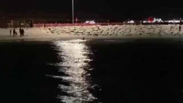 Boğulan arkadaşını bulabilmek için dakikalarca feryat etti: Polisi arayın, yüzme bilen yok mu?