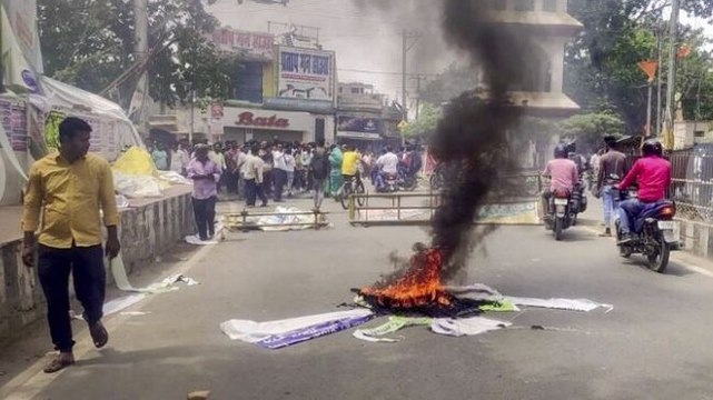 Agnipath protest: Rs 3 lakh looted from ticket counter at Bihiya railway station in Bihar