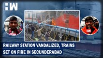 1 Dead In Telangana's Secunderabad In 'Agnipath' Violence; 3 Trains Burnt| Agneepath Scheme| Bihar