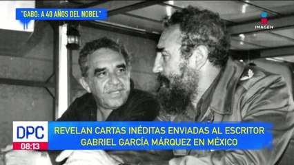 Download Video: Revelan cartas inéditas enviadas a Gabriel García Márquez