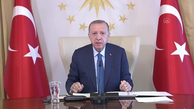 Cumhurbaşkanı Erdoğan: Enerji alanında yıllık 100 milyon ton ilave sera gazı emisyonundan kaçınılmıştır