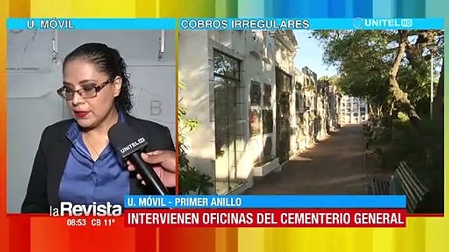 Transparencia interviene oficinas del Cementerio General tras denuncias de cobros irregulares