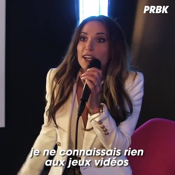 Capucine Anav lors d'une interview vidéo pour PRBK. L'ex-chroniqueuse de TPMP devenue comédienne serait enceinte de son premier enfant, elle et son fiancé Victor attendraient un bébé.