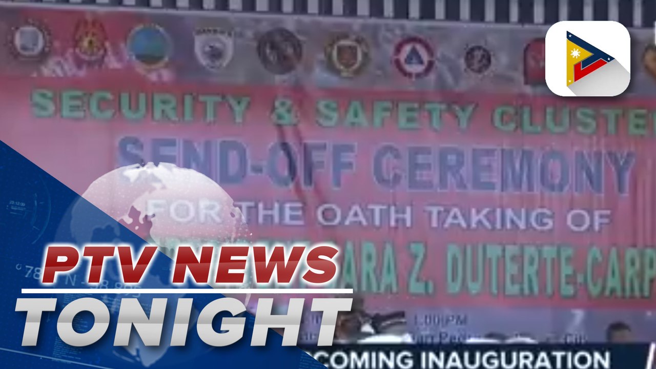Security of upcoming inauguration of VP-elect Sara Duterte beefed up