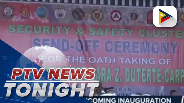 Security of upcoming inauguration of VP-elect Sara Duterte beefed up