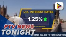 UK raises interest rates in a bid to tame inflation