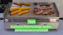 Test Krampouz Plancha Design double : performances et convivialité