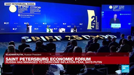 REPLAY: Putin dismisses 'stupid' Western sanctions 'blitzkrieg'