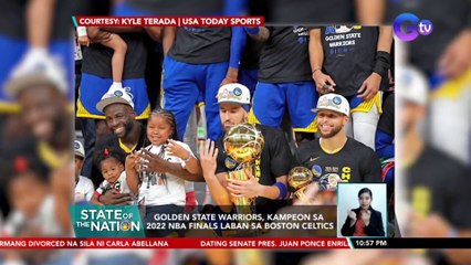 Golden State Warriors, kampeon sa 2022 NBA Finals laban sa Boston Celtics