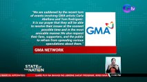 Ang official statement ng GMA Network kaugnay ng hiwalayang Carla Abellana at Tom Rodriguez | SONA