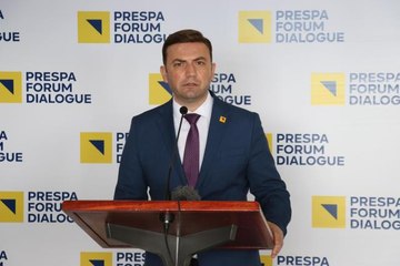 Kuzey Makedonya Dışişleri Bakanı Osmani, Prespa Diyalog Forumunu değerlendirdi