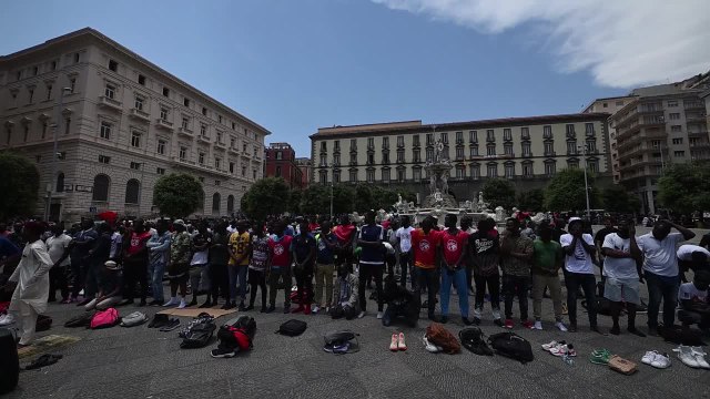 Migranti, in 4mila a Napoli per rispetto diritti e rilascio permessi di soggiorno