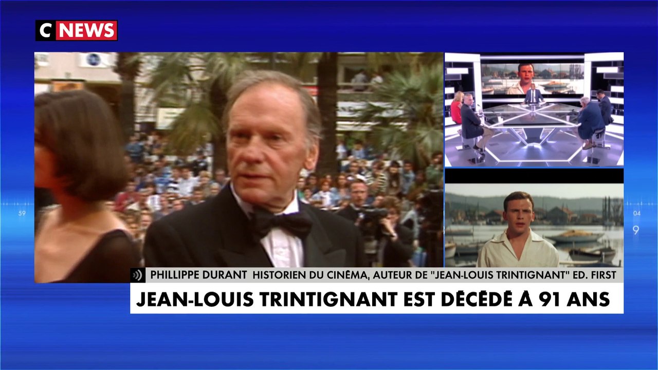 Philippe Durant : «On retrouve toute la puissance du charme, du talent, de la force et de la concentration de Jean-Louis Trintignant dans "Un homme et une femme"»