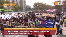La reforma tributaria y la regalia minera son prioridad para Chile