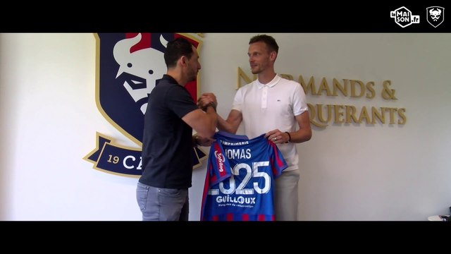 Romain Thomas s'engage au SMCaen jusqu'en 2025