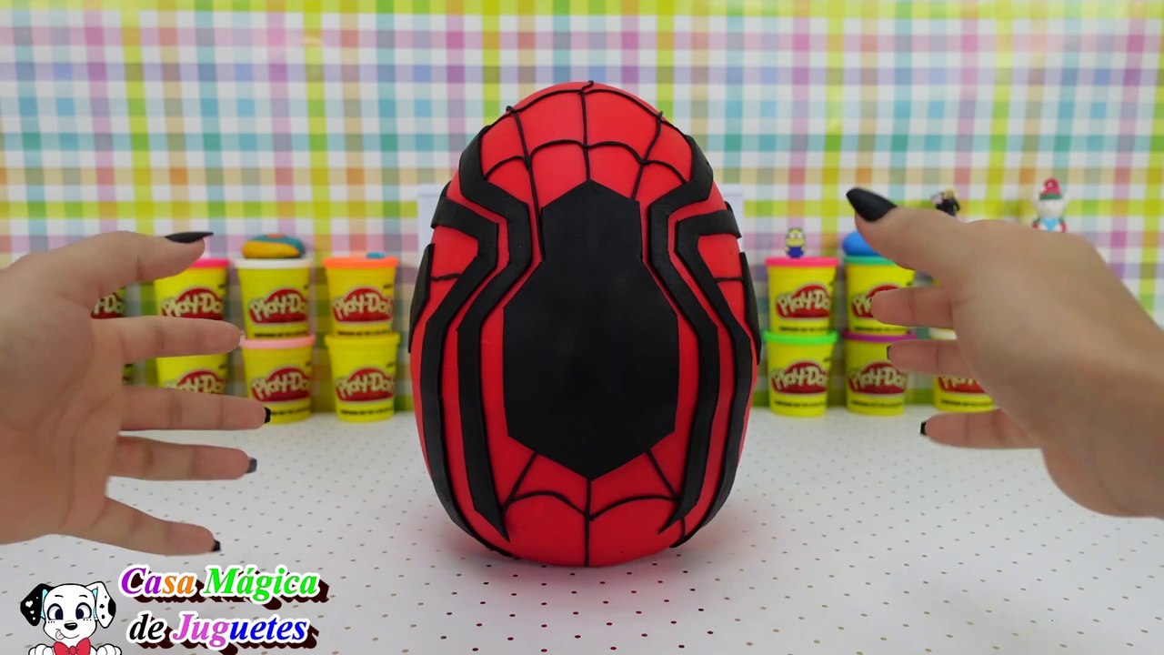 Huevo Sorpresa de Spiderman Sin Regreso a Casa de Plastilina Hombre Araña 2021