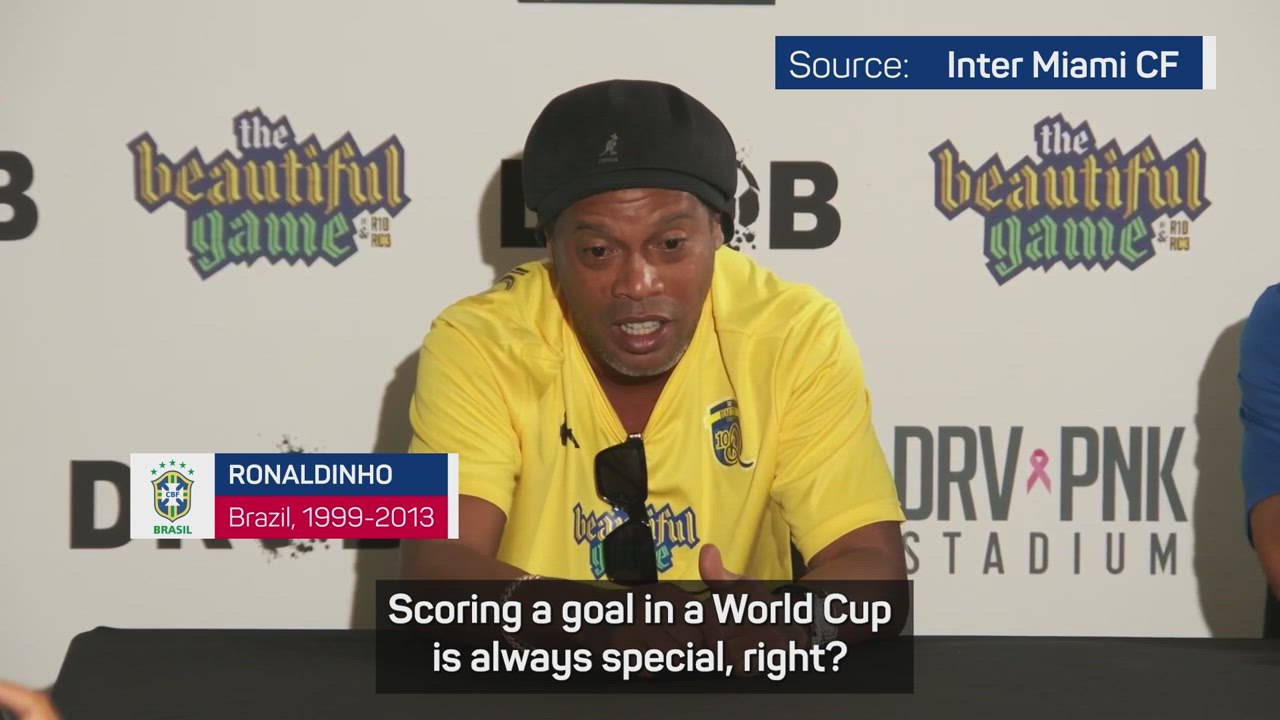 2002 World Cup goal against England 'marked me out' - Ronaldinho