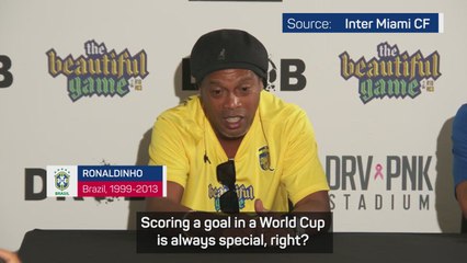 2002 World Cup goal against England 'marked me out' - Ronaldinho