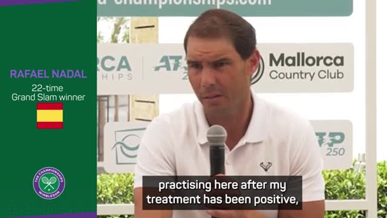 TENNIS: Wimbledon: Nadal announces intention to play at Wimbledon