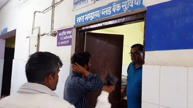 सात दिन से रक्त संग्रहण केंद्र रीता,रक्त के लिए भटक रहे रोगी