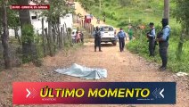 ¡Sicarios en moto ultiman a joven que iba acompañado por dos niños en Quimistán!