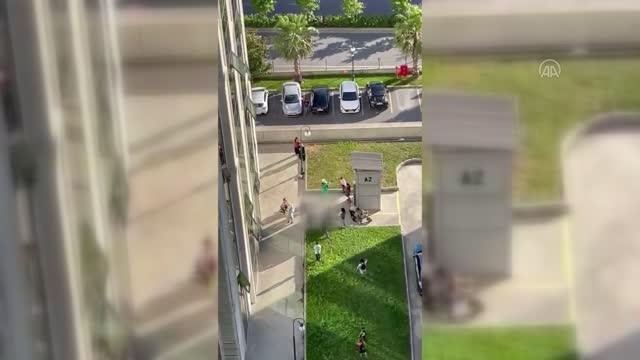 Esenyurt'ta beşinci kattan düşen iki yaşındaki çocuk hayatını kaybetti