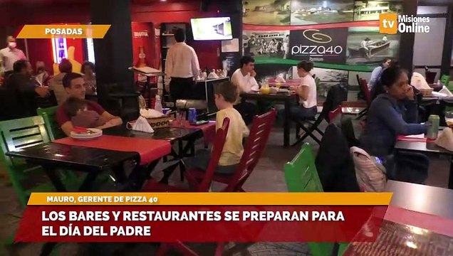 los bares y restaurantes se preparan para el día del padre PIZZA 40