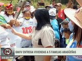 Aragua | GMVV entrega 5 viviendas dignas en el sector El Samán de Villa de Cura