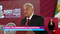 López Obrador presenta decalogo de acciones contra el cambio climático