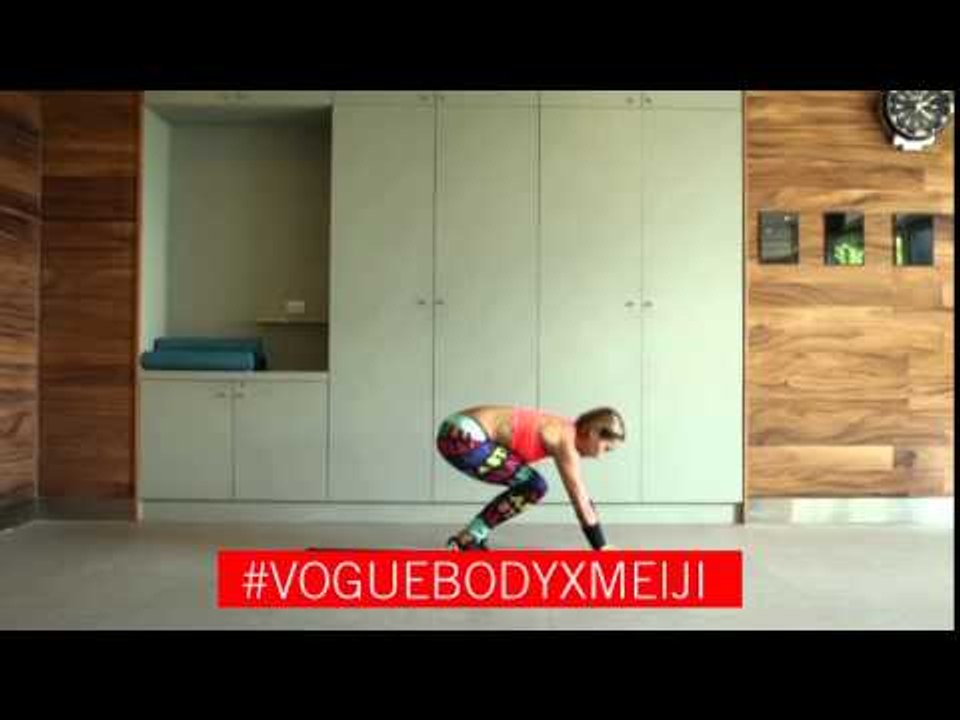 #VogueBody: How to do Burpee correctly by Meiji