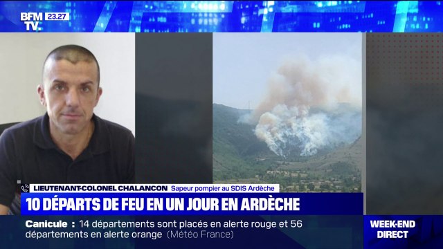 Ardèche: l'incendie de Freyssenet est en passe d'être maîtrisé , selon les pompiers