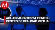 El gobernador de Aguascalientes recorrió el nuevo centro de realidad virtual de la UTR