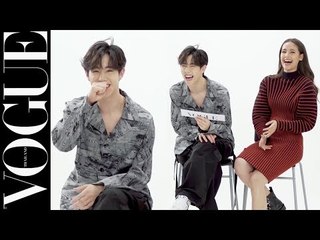 ญาญ่าถาม มาร์คตอบ! ทายสิ มาร์ค GOT7 เสิร์ชชื่อตัวเองใน Google บ่อยแค่ไหน #VogueAsks