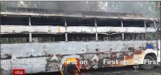 Breaking: Agnipath विरोध में सुबह सुबह ही फिर से सुलग गया जहानाबाद, कई बसें और ट्रक फूंके