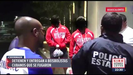 “Rescatan” a beisbolistas cubanos que se escaparon de concentración en Aguascalientes
