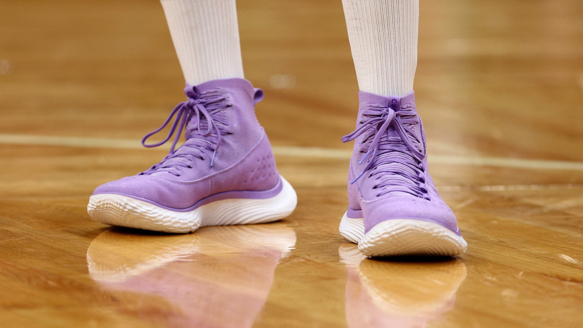 Stephen curry shoes deals 4 purple kids