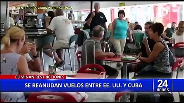 Reanudan vuelos entre Estados Unidos y diversas provincias de Cuba
