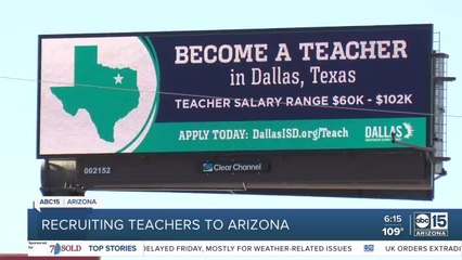 Arizona districts struggle to recruit teachers