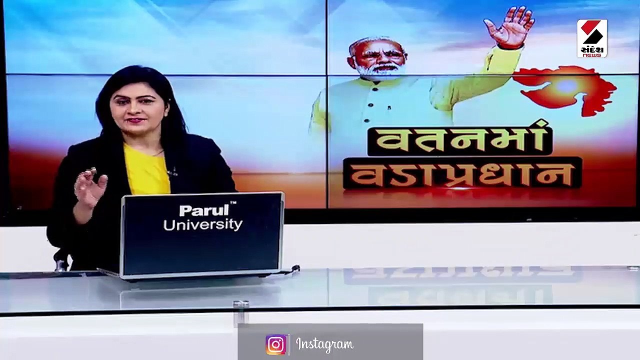 PM મોદી માતાને જન્મદિવસની શુભકામના પાઠવવા ભેટ લ...