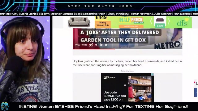 INSANE! Jealous Girlfriend BASHES Friend's Head In.Why For TEXTING Her Boyfriend