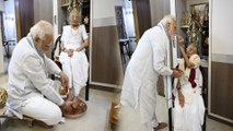 Heeraben Modi Birthdayಗೆ ಶುಭ ಕೋರಿ ಆಶೀರ್ವಾದ ಪಡೆದ PM Narendra Modi | *Politics | OneIndia Kannada