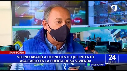 San Borja: hombre que abatió a ladrón no iría a prisión al haber actuado en defensa propia