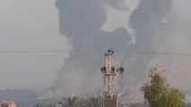 İsrail savaş uçakları Gazze Şeridi'nde bir bölgeyi vurdu (2)
