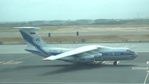 Volga-Dnepr Airlines Ilyushin Il-76TD-90VD Take Off & Landing At Cape Town International Airport *4K*