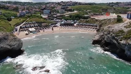 Şile A-LA Kadınlar Plajı'nda Mavi Bayrak dalgalanmaya başladı