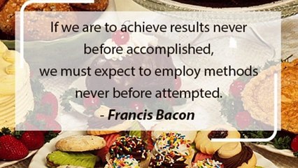 ACCOMPLISH YOUR DREAM  -DAILY MOTIVATION - FRANCIS BACON