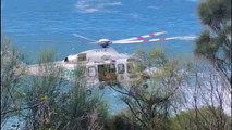 Rick fisherman rescued at Tathra | 18-6-22 | Video by Terry Dixon