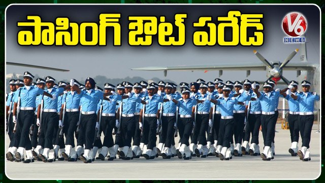 Indian Air Force Academy Passing Out Parade , Manoj Pande Participated _ V6 News